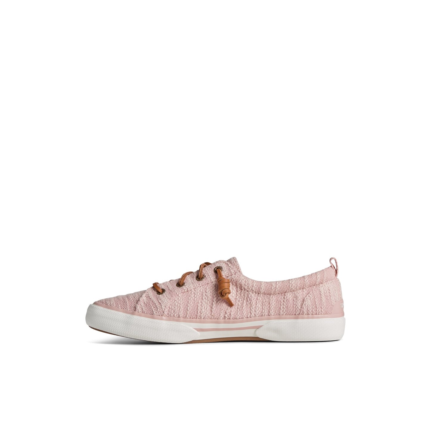 Pier Wave Lace Up Sneaker Light Red Sperry