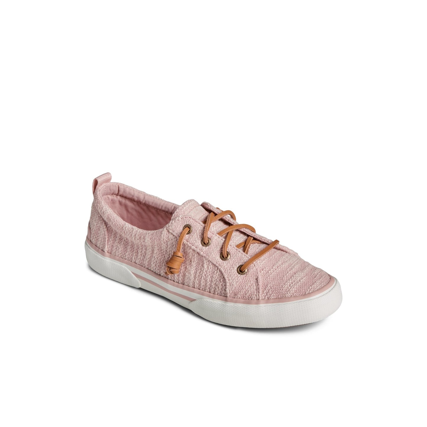 Pier Wave Lace Up Sneaker Light Red Sperry