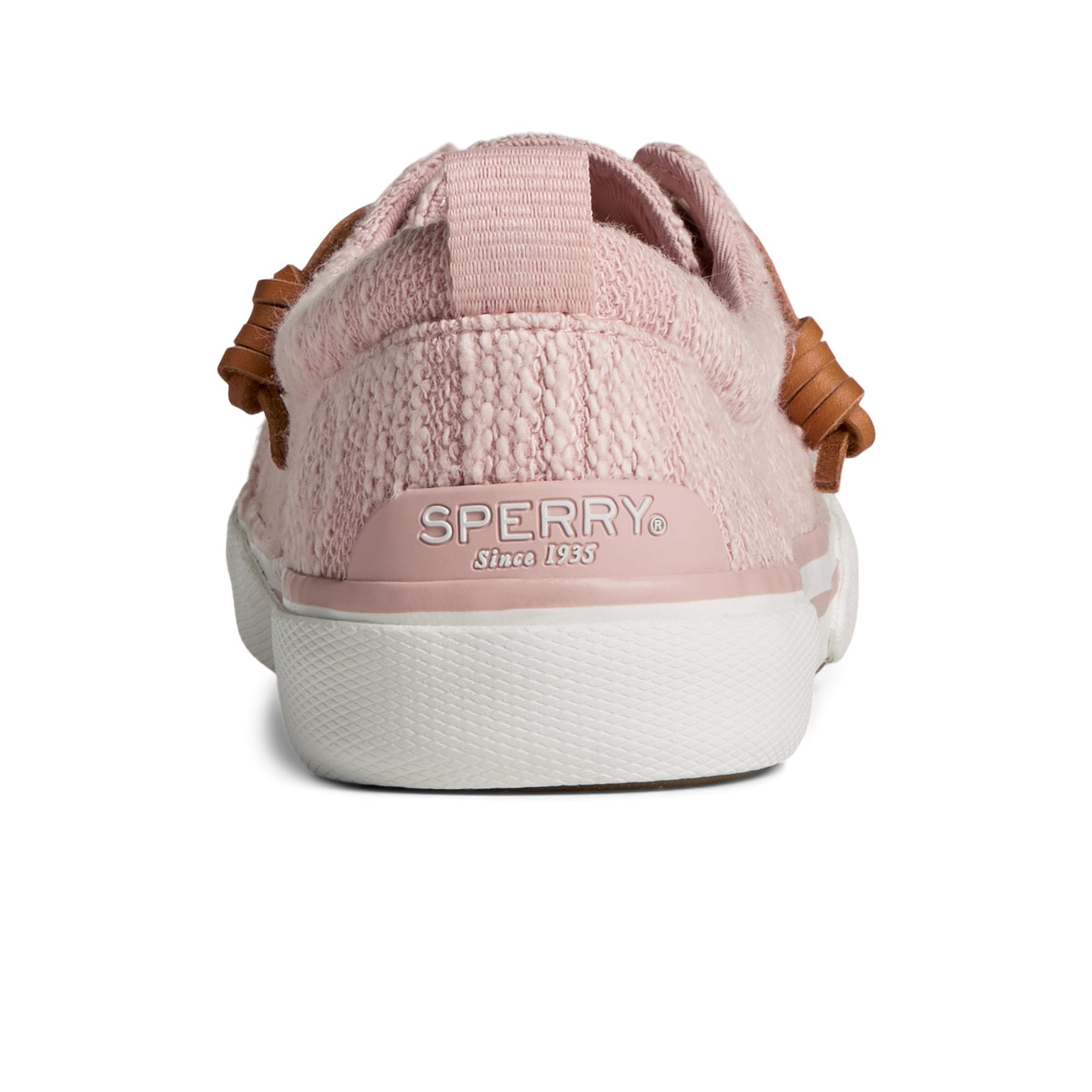 Pier Wave Lace Up Sneaker Light Red Sperry