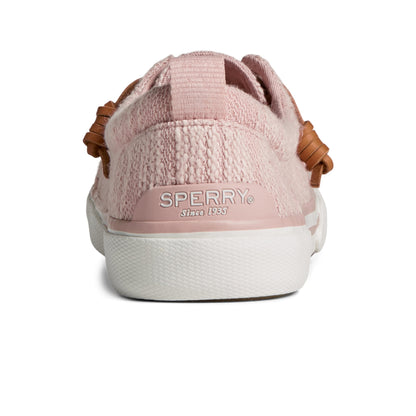 Pier Wave Lace Up Sneaker Light Red Sperry