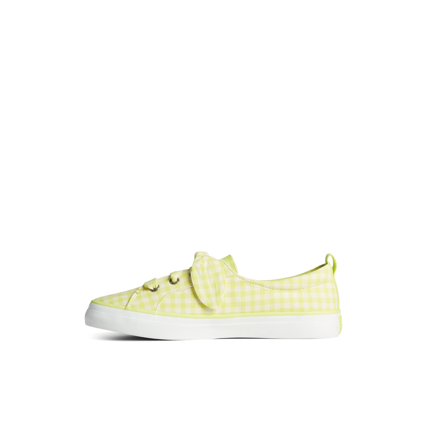Crest Vibe Gingham Sneaker Light Green Sperry