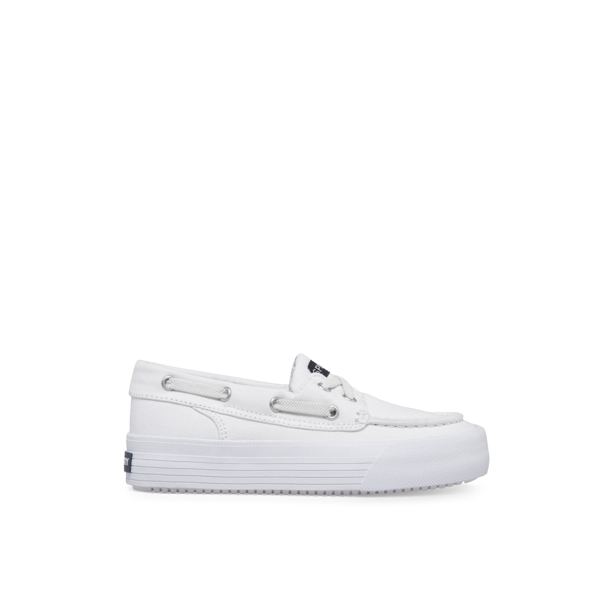 Bahaplatktex White Kids Sneakers Sperry