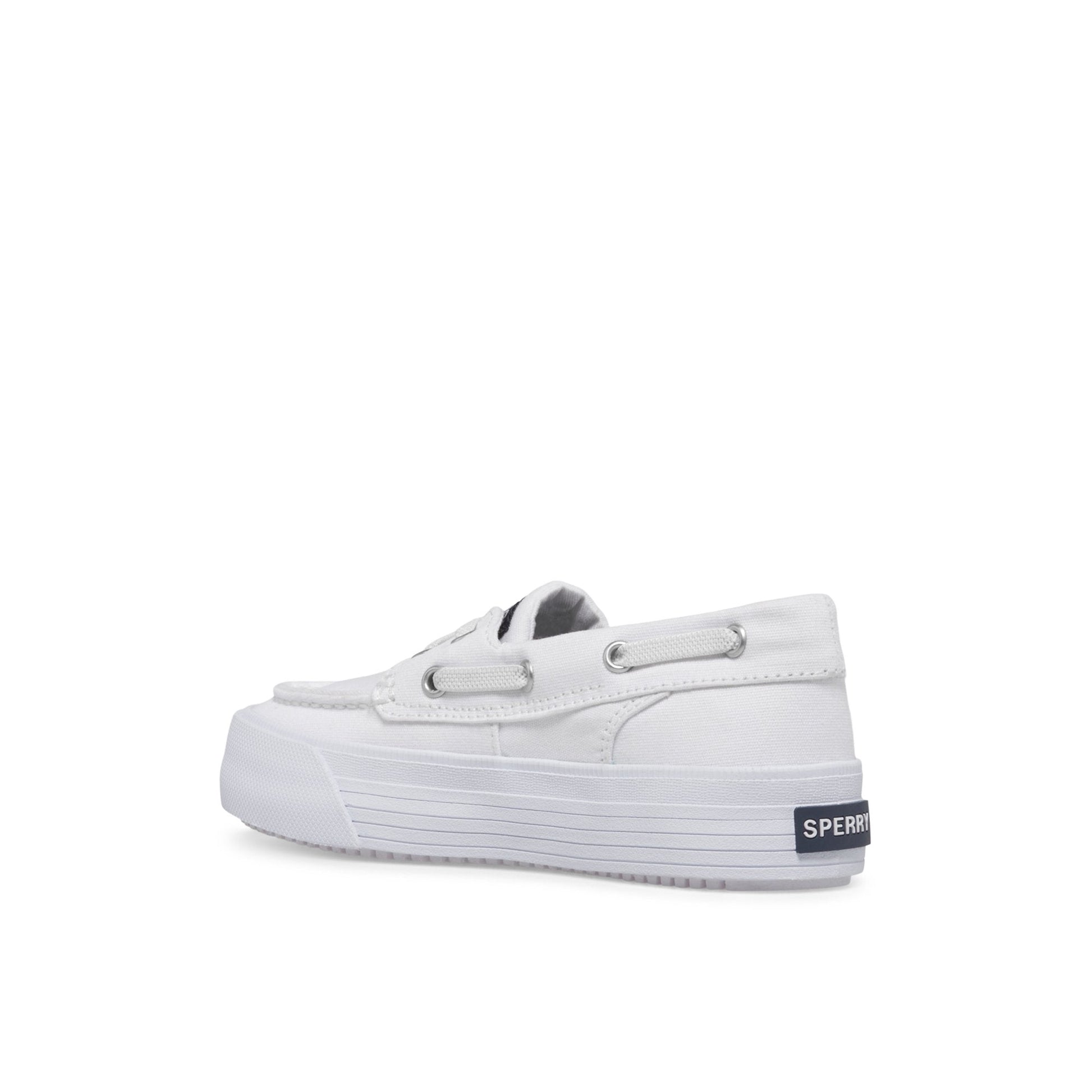 Bahaplatktex White Kids Sneakers Sperry
