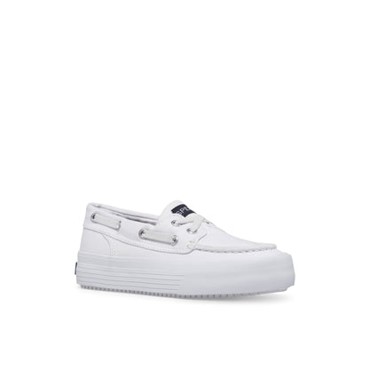 Bahaplatktex White Kids Sneakers Sperry