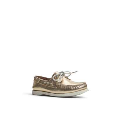 Authentic Original™ 2 Eye Boat Shoe Gold Women's Leather Sperry