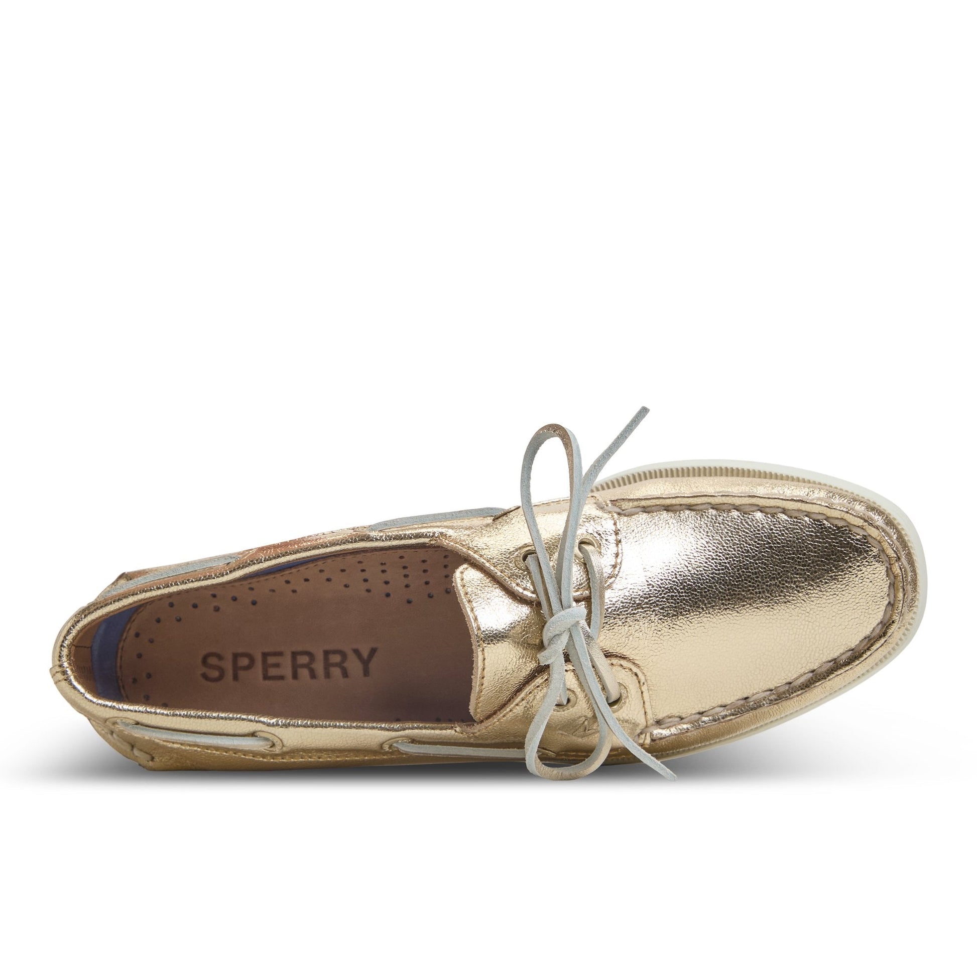 Authentic Original™ 2 Eye Boat Shoe Gold Women's Leather Sperry