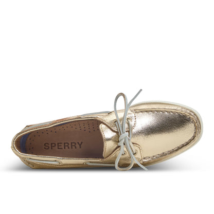 Authentic Original™ 2 Eye Boat Shoe Gold Women's Leather Sperry